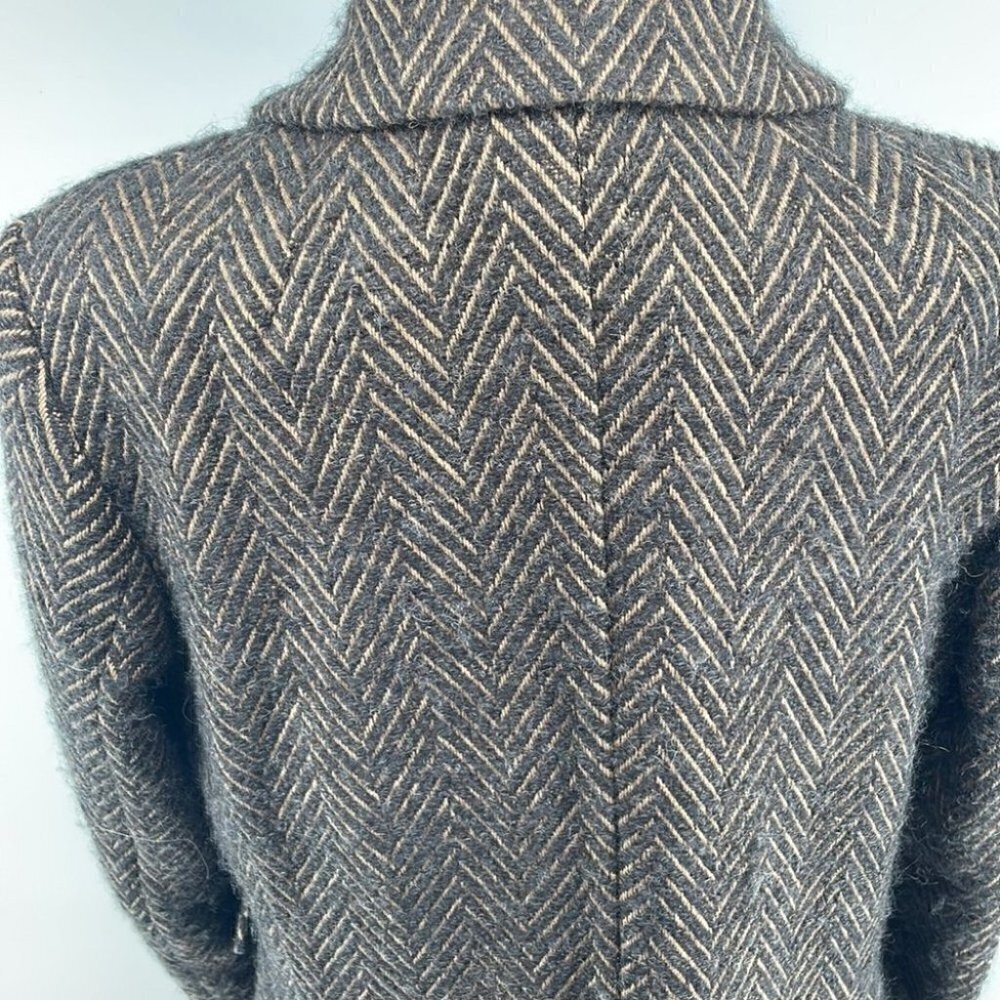 𝅺maura by Claudia Strater wool alpaca blend coat jacket overcoat warm soft sz M - Picture 7 of 12